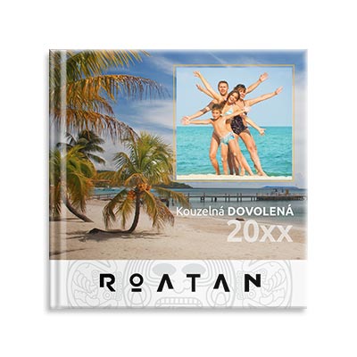 fotokniha dovolená Roatán