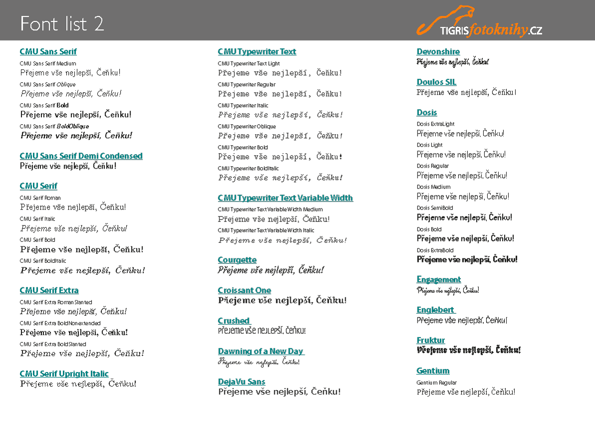 Fontlist2